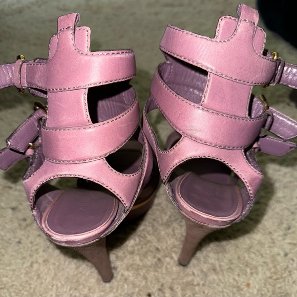 Gucci Iman Triple-Ankle Strap Platform Sandals, size 39 - Picture 10 of 10